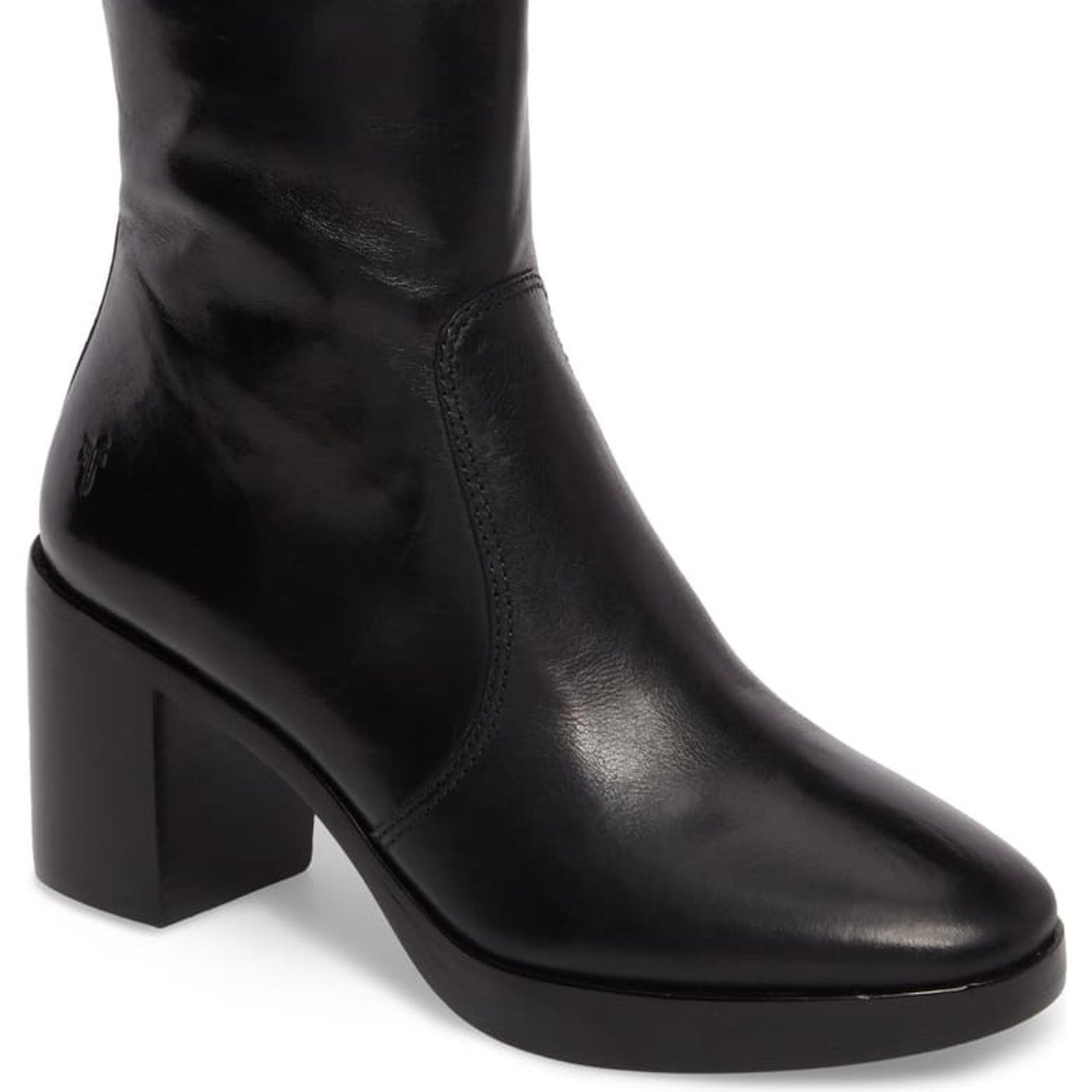 Frye Joan Campus Short Heeled Ankle Boot